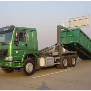 HOWO Hook Arm Garbage Truck